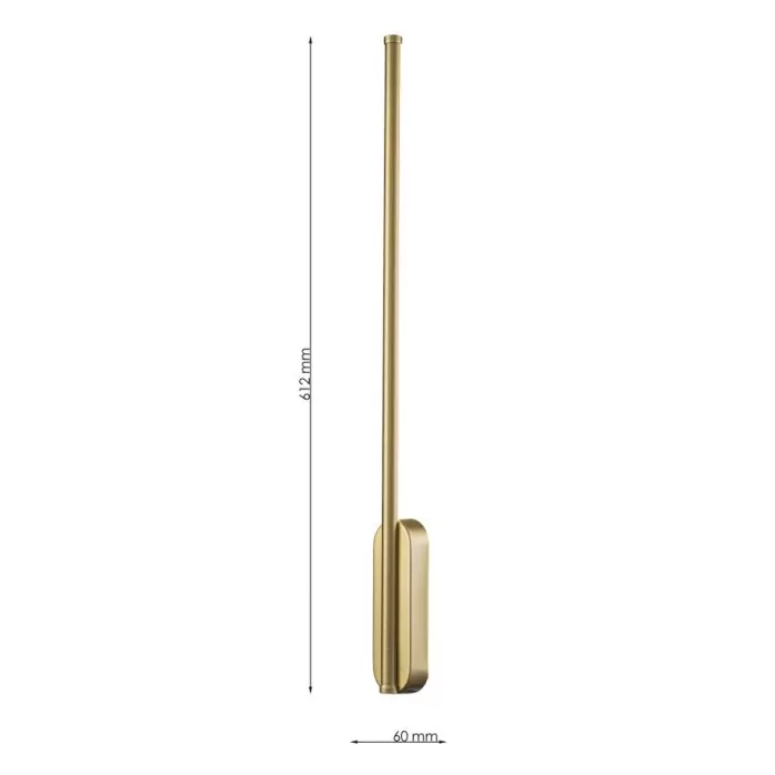 FL6050-1W Aplica Lino GD Flitz 8WD60x625 base D60x98 - img 3