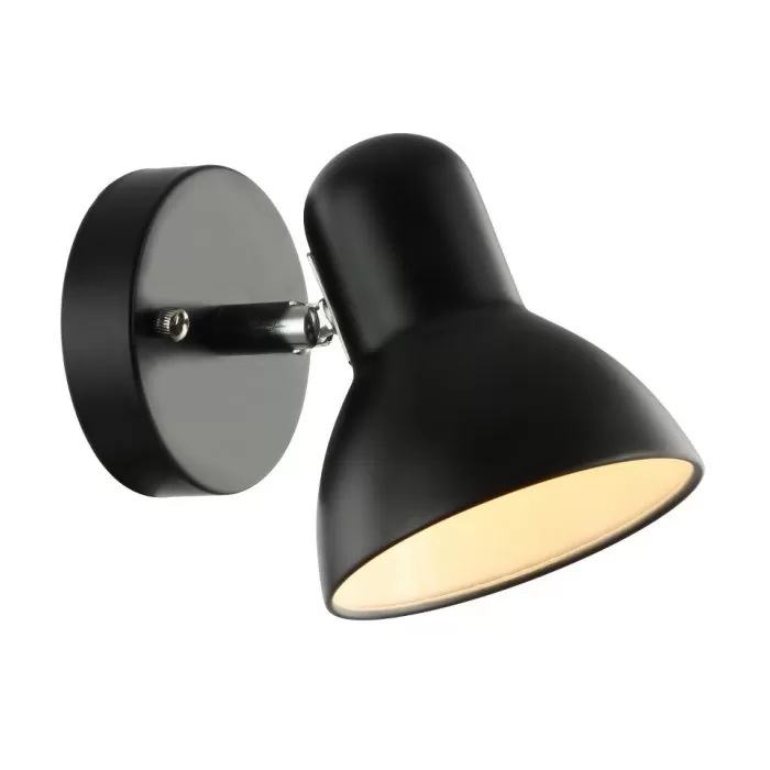FL701-1W Lustra Robi black Flitz 1x60w E27/H140mmD115mm W185 - img 1