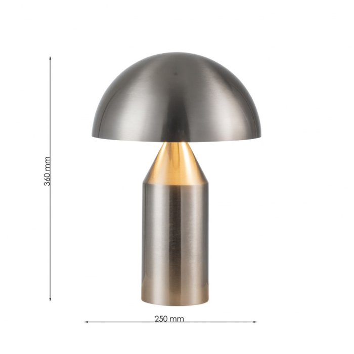 LP4042-1T Veioza Haloa Lampardi E14 2*60W/D250*360 copper - img 3