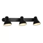 FL701-3W Lustra Robi black Flitz 3x60w E27/H150mmD580mm W200 - img 1