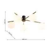LP4024-5C Lustra Lampardi  SOLRA - img 3