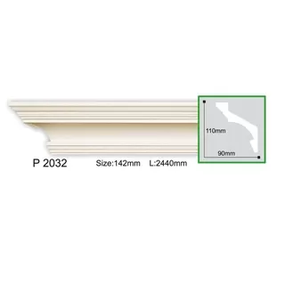 P2032-8 Cornisa neted Gaudi Decor 110x90x2440