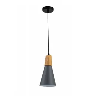 LP5019-1P Suspensie Scandiv Gray Lampardi 1x60w E27/H50-120cm D16cm