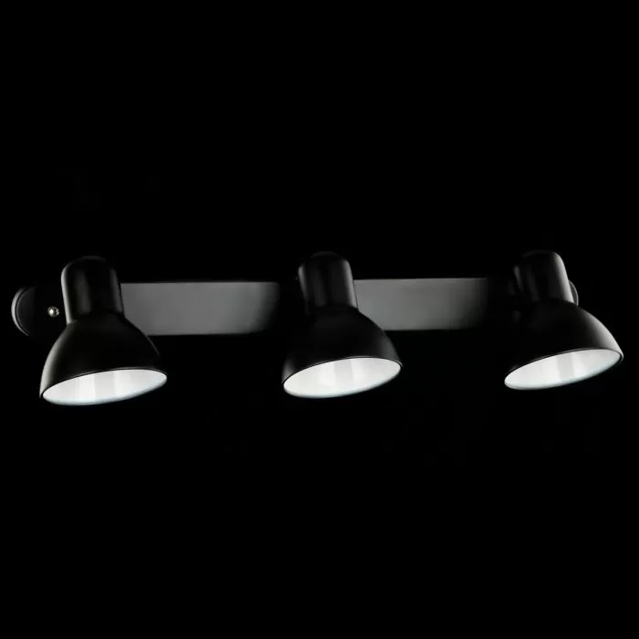 FL701-3W Lustra Robi black Flitz 3x60w E27/H150mmD580mm W200 - img 3