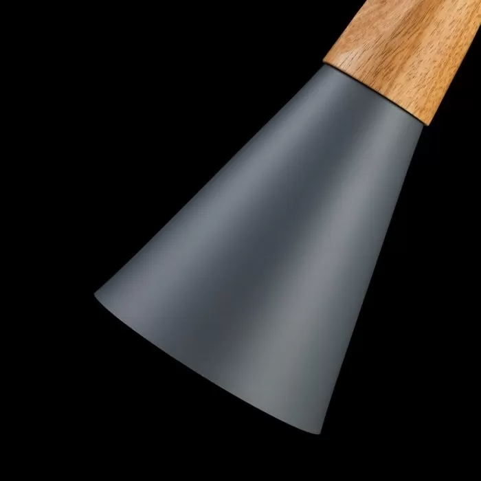LP5019-1P Suspensie Scandiv Gray Lampardi 1x60w E27/H50-120cm D16cm - img 8