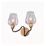LP461-2W Aplica Americano Lampardi 2x40w E14/H18cm D32cm  - img 1