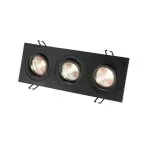 LP956-3 BK (NEGRU) Spot  Lampardi 3x50w  - img 1