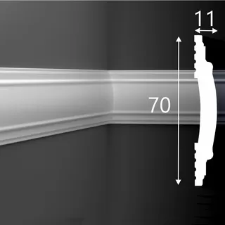 M032 (MX032) Molding duropolimer 70*11*2000mm Cosca (20 buc-1 cutie)