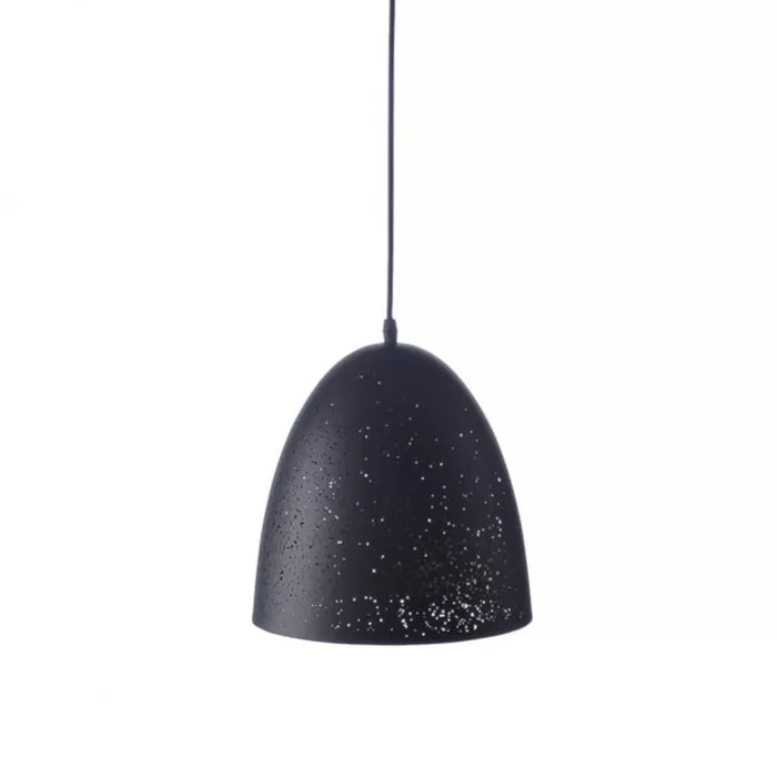 LP520-1P Suspensie Edoardo Black Lampardi 1x60w E27/H110cm D25cm - img 1