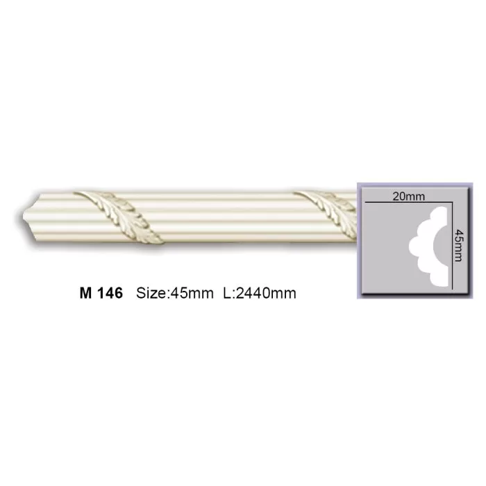 M146 Molding ornament Harmony 45x20x2440 - img 1