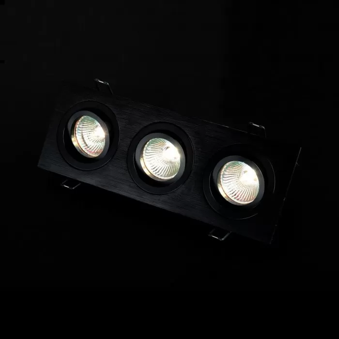 LP956-3 BK (NEGRU) Spot  Lampardi 3x50w  - img 2
