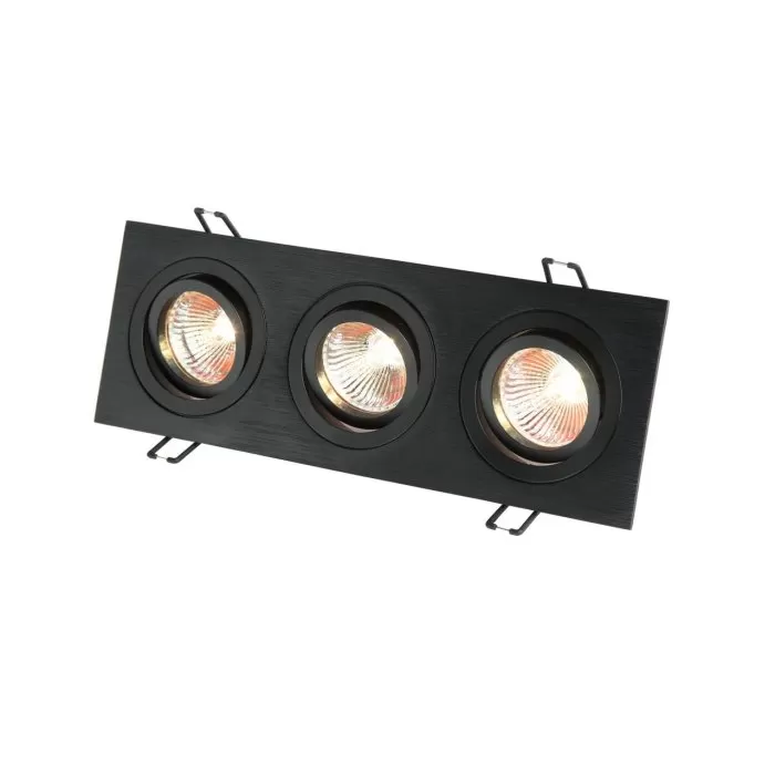 LP956-3 BK (NEGRU) Spot  Lampardi 3x50w  - img 1