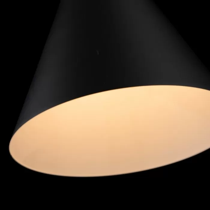 LP5020-1P Suspensie Scandiv Black Lampardi 1x60w E27/H50-120cm D20cm - img 3