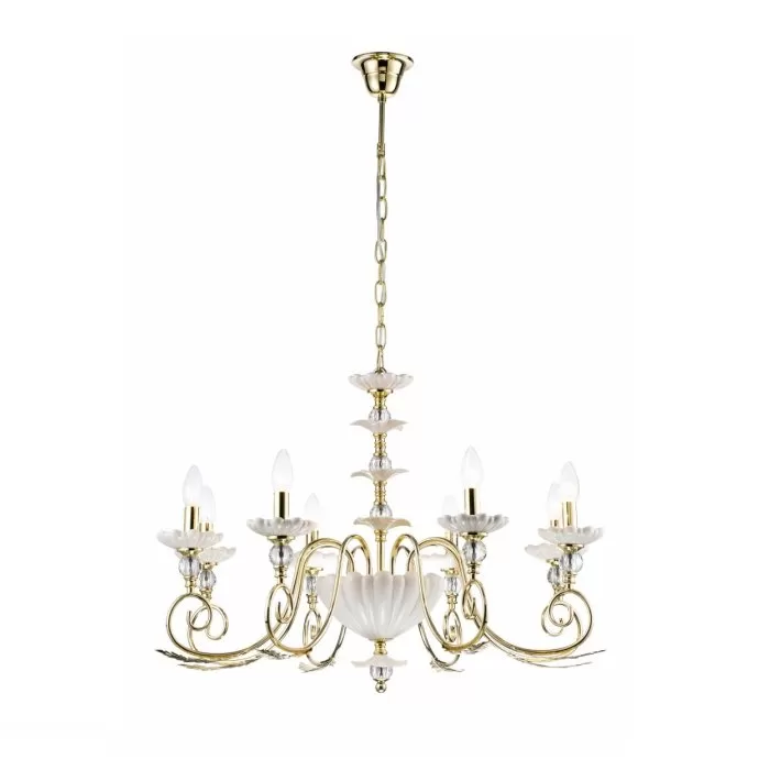 CLN182-8 Lustra Cellini 8x40w E14/H70-120cm D80cm - img 3