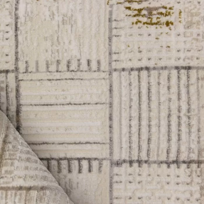K734A Cream/ Grey Covor Kilim 120 x 170 Milat - img 3