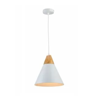 LP5021-1P Suspensie Scandiv White Lampardi 1x60w E27/H50-120cm D20cm