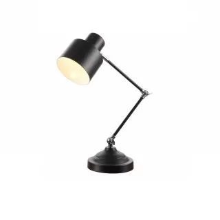 LP573-1T Veioza Malmo Black Lampardi 1x60w E27/ H60cm D15cm