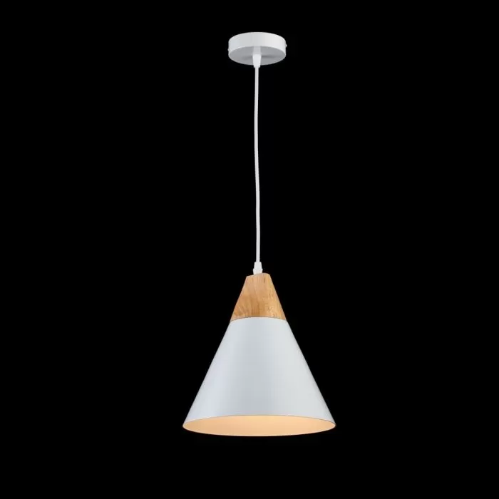 LP5021-1P Suspensie Scandiv White Lampardi 1x60w E27/H50-120cm D20cm - img 2