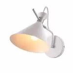 LP574-1W Aplica Ystad White Lampardi 1x60w E27/ H25cm D17cm - img 2