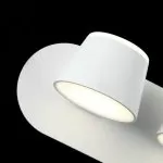 LP739-3 Aplica Capito White Lampardi 3x12w LED/H12cm D38cm - img 8