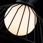 LP593-1P Suspensie Baldi Lampardi 1x40w G9/ H30-150cm D28cm - img 8