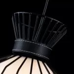 LP593-1P Suspensie Baldi Lampardi 1x40w G9/ H30-150cm D28cm - img 6