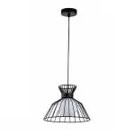 LP593-1P Suspensie Baldi Lampardi 1x40w G9/ H30-150cm D28cm - img 1