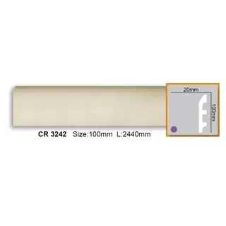 CR3242-8(CR942) Plinta de podea Gaudi Decor 100x20x2440