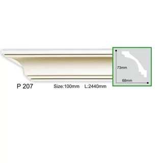 P207-8 (P807) Cornisa neted Gaudi Decor 73x68x2440