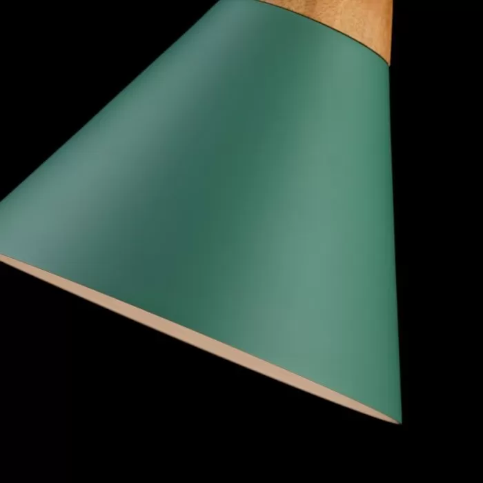 LP5022-1P Suspensie Scandiv Green Lampardi 1x60w E27/H50-120cm D20cm - img 4