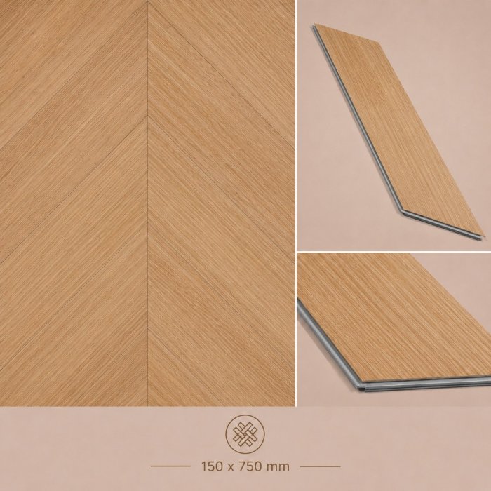 NY001-CHV Laminat SPC 150*750*6 (1cut. - 18buc. - 2,025m2 - 1buc - 0.1125m2)  - img 1