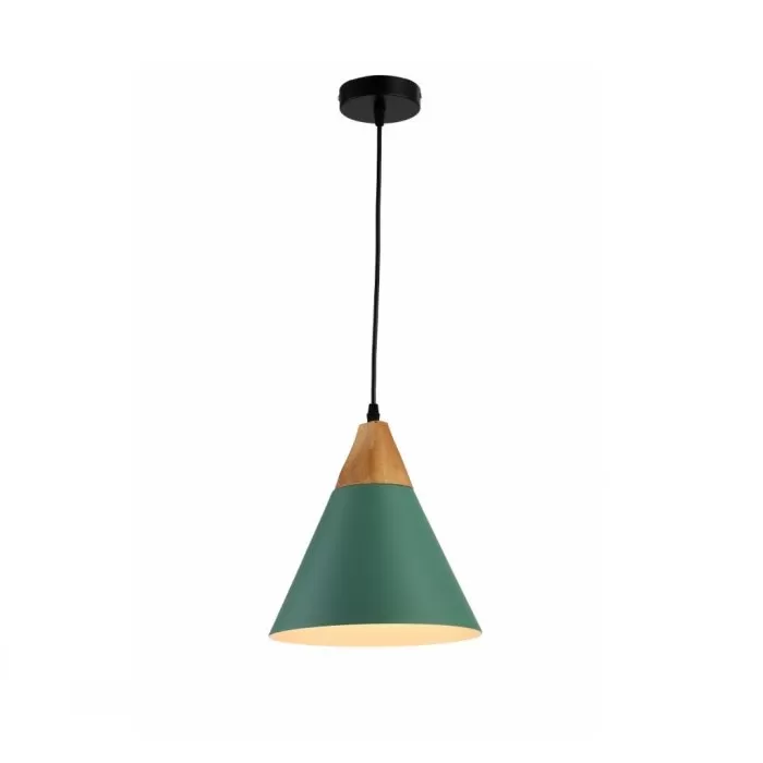 LP5022-1P Suspensie Scandiv Green Lampardi 1x60w E27/H50-120cm D20cm - img 1