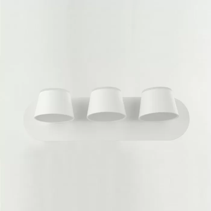 LP739-3 Aplica Capito White Lampardi 3x12w LED/H12cm D38cm - img 3
