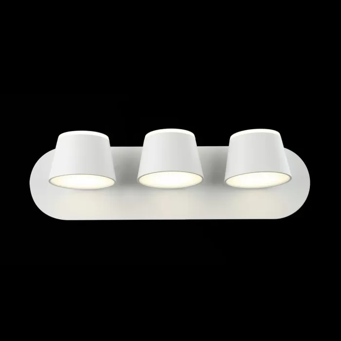 LP739-3 Aplica Capito White Lampardi 3x12w LED/H12cm D38cm - img 2