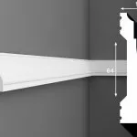 M016 Molding duropolimer 64*19*2000mm Cosca  - img 1