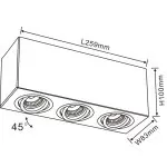 FL803-3C Lustra Cuadro Flitz  - img 3