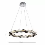 CLN127-D60 Lustra ICY Cellini chrome - img 3