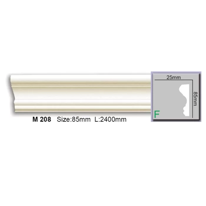 M208 (AD311) Molding ornament Harmony 85x25x2400 - img 1