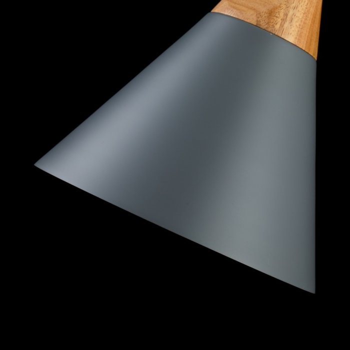 LP5023-1P Suspensie Scandiv Gray Lampardi 1x60w E27/H50-120cm D20cm  - img 9