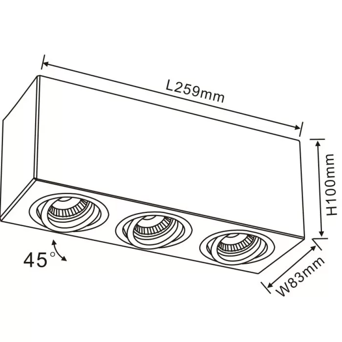 FL803-3C Lustra Cuadro Flitz  - img 3