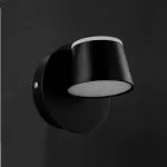 LP740-1 Aplica Capito Black Lampardi 1x12w LED/H12cm D12cm  - img 4