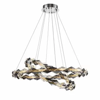 CLN127-D80+60 Lustra ICY Cellini chrome