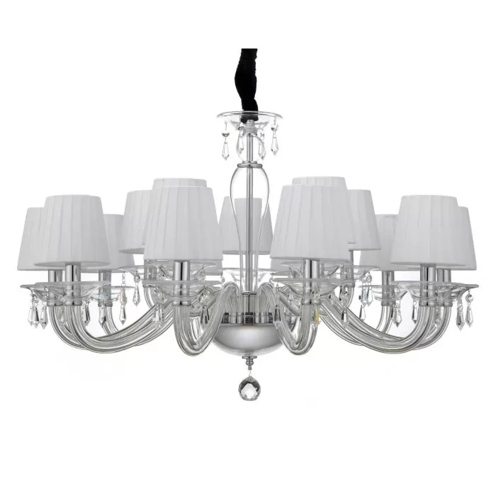 LP130-15 Lustra Monille Lampardi 15x40w E14/ H50-120cm D80cm - img 2