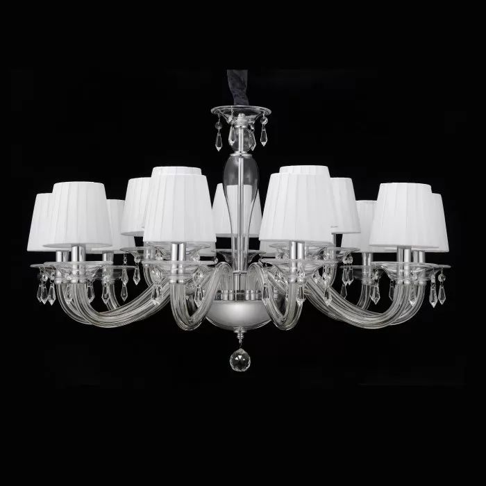 LP130-15 Lustra Monille Lampardi 15x40w E14/ H50-120cm D80cm - img 1