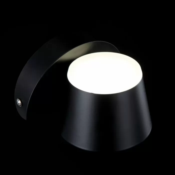LP740-1 Aplica Capito Black Lampardi 1x12w LED/H12cm D12cm  - img 8