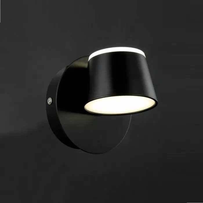 LP740-1 Aplica Capito Black Lampardi 1x12w LED/H12cm D12cm  - img 2
