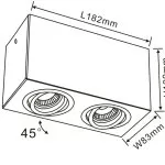 FL804-2C Lustra Cuadro Flitz  - img 3