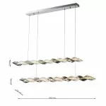 CLN127-L100x2 Lustra ICY Cellini chrome - img 3