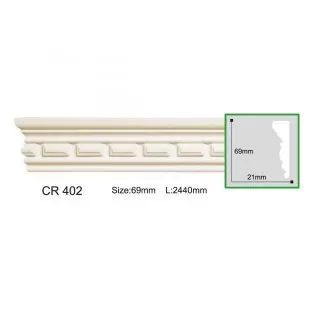 CR402-8(CR706) Molding ornament Gaudi Decor 69x21x2440