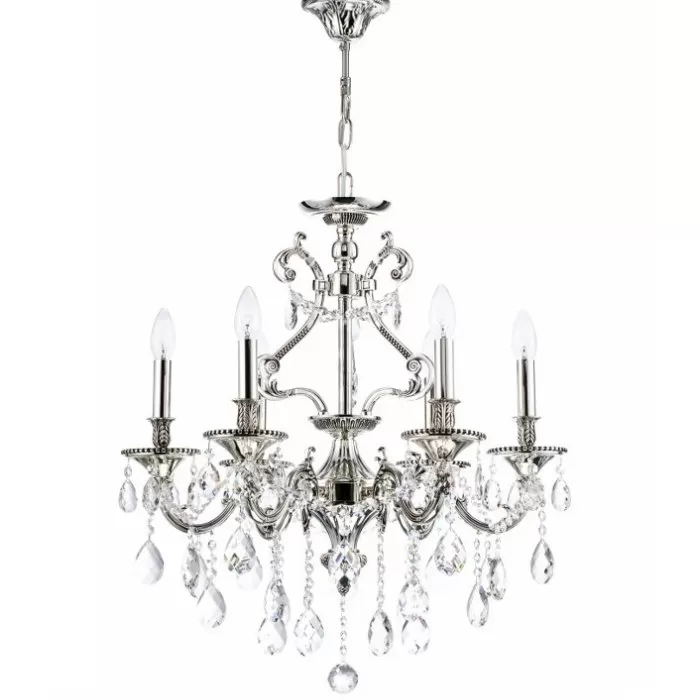 LP310-6 Lustra Ludovic Lampardi 6x40w E14/ H66-100cm D66cm - img 1
